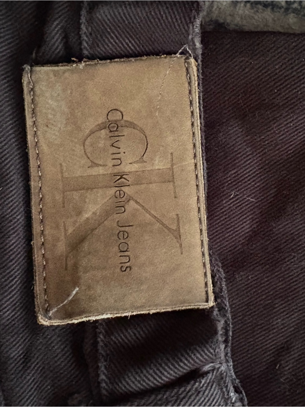 Calvin Klein woman’s black jeans